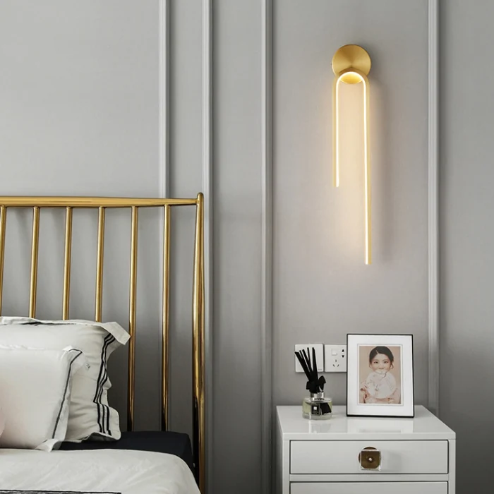 Настенный светильник Imperiumloft Wiki Wall Brass 227112-23