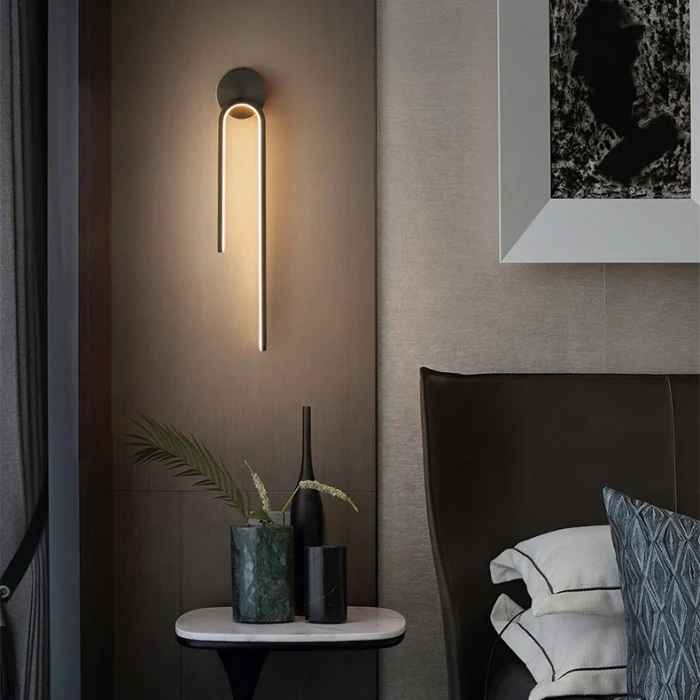 Настенный светильник Imperiumloft Wiki Wall Brass 227112-23