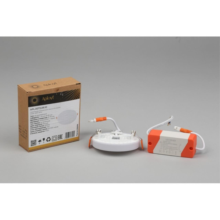 Светильник встраиваемый Aployt Deni APL.0073.09.10