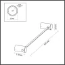 Настенный светильник Odeon Light Dalia 4395/6WL