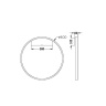 Бра Maytoni Rim MOD058WL-L35B3K