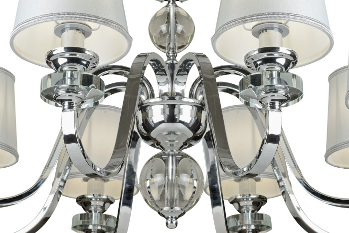 Потолочная люстра iLamp Vivia 82367/8 Хром