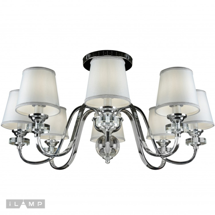 Потолочная люстра iLamp Vivia 82367/8 Хром