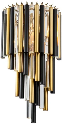 Настенный светильник iLAMP Tribeca 097B-3 Matt Bronze&amp;Black