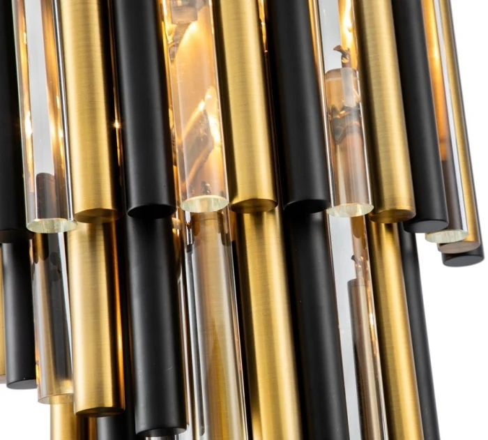 Настенный светильник iLAMP Tribeca 097B-3 Matt Bronze&Black