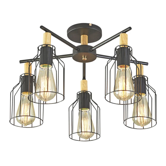 Потолочная люстра Escada 469/5PL Black