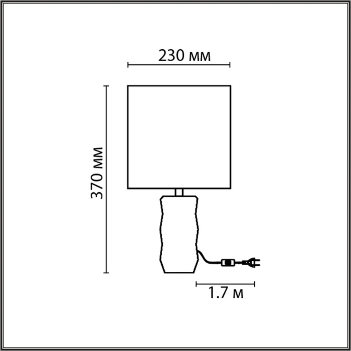 Настольная лампа Lumion Beina 8136/1T