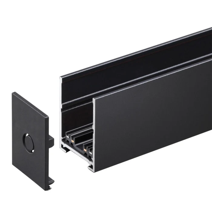 Шинопровод накладной/подвесной в комплекте заглушки 2шт, крышка и соединительная планка 1шт NOVOTECH PORT 135299