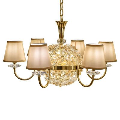 Подвесная люстра L&#039;Arte Luce Luxury Guardia L05906 с элементами из хрусталя