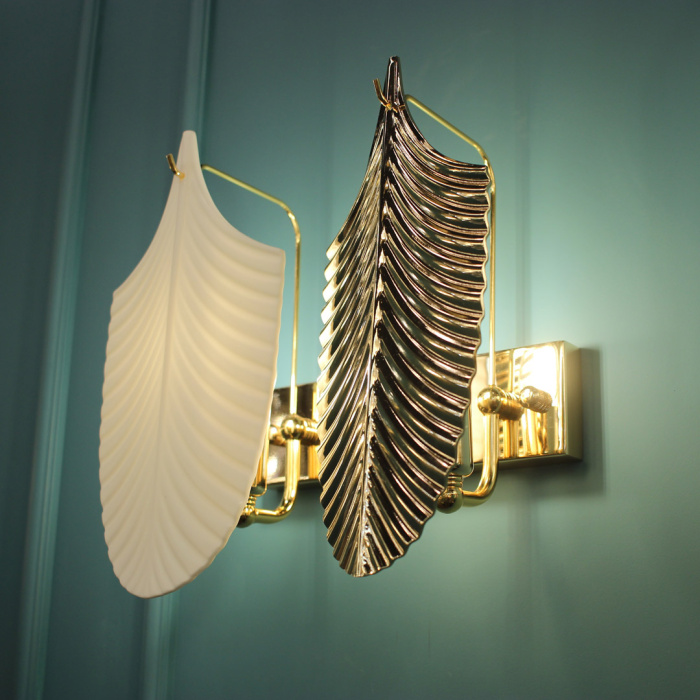 Бра Cloyd BONGA-A W2 / выс. 29 см - золото - керамика (арт.20167)