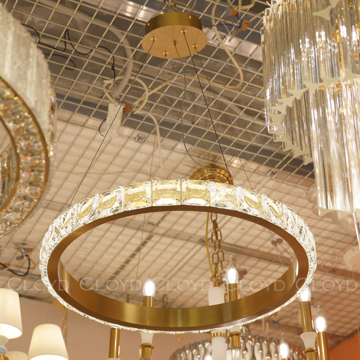 Люстра Cloyd SONORUM C1 / Ø60 см - латунь (арт.11367)