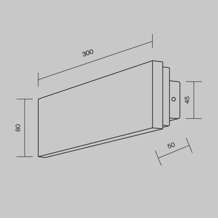 Настенный светильник Maytoni Basic texture MOD461WL-L8BGK