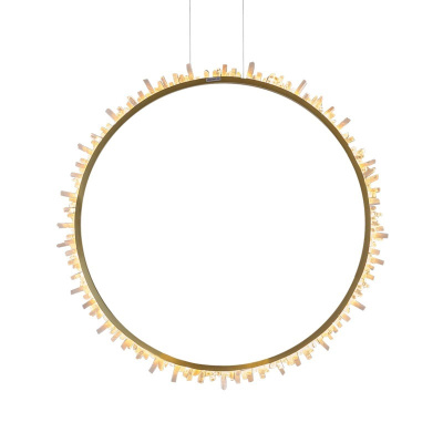 Светодиодный подвесной светильник L&#039;Arte Luce Luxury Alone L40203 с элементами из хрусталя