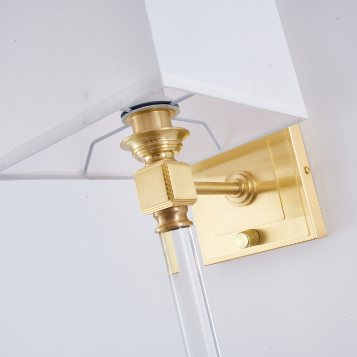 Бра Regina Andrew Crystal Sconce Brass ImperiumLoft