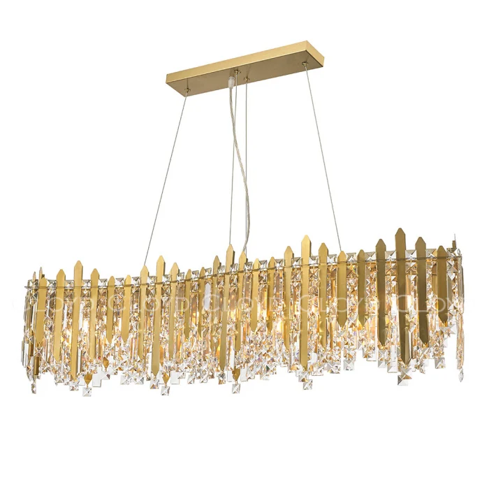 Люстра Cloyd ALCATRAZ-A C9 / L110 см - латунь (арт.10602)