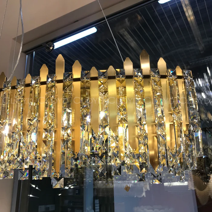 Люстра Cloyd ALCATRAZ-A C9 / L110 см - латунь (арт.10602)