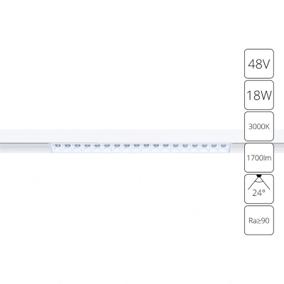 Магнитная трековая система Arte Lamp LINEA A4675PL-1WH