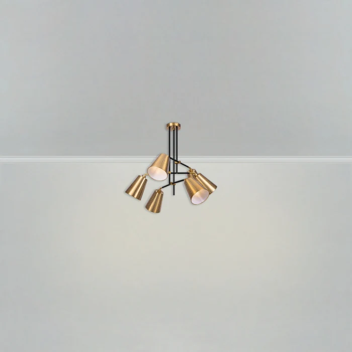 Люстра на штанге Freya FR5260PL-06BS