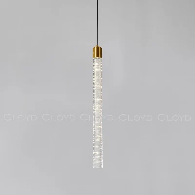 Подвесной светильник Cloyd ESPE P1 / выс. 66 см - латунь (арт.11478)