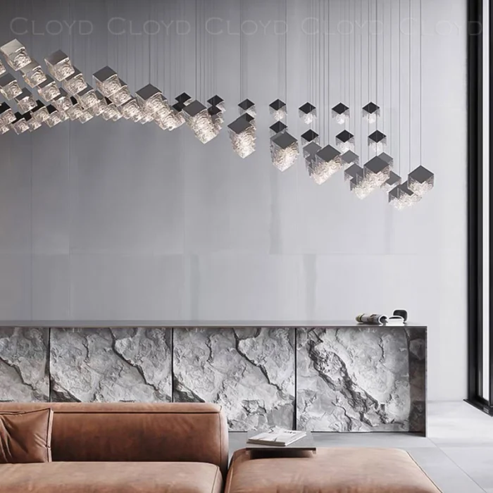 Подвесной светильник Cloyd CUBIT P1 / хром (арт.11046)