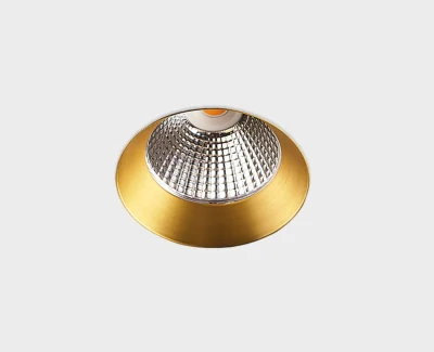 Светильник встраиваемый влагозащищенный ITALLINE IT02-028 gold 3000K