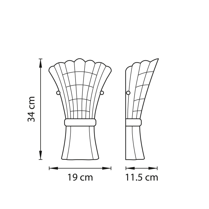 Бра ZUCCHE LIGHTSTAR 820629