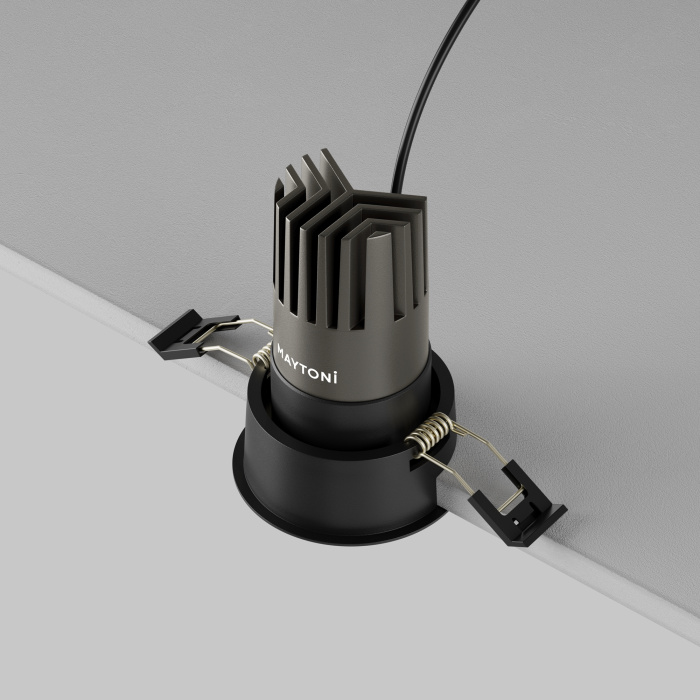 Встраиваемый светильник Maytoni Dip DL116-10W-4K-B