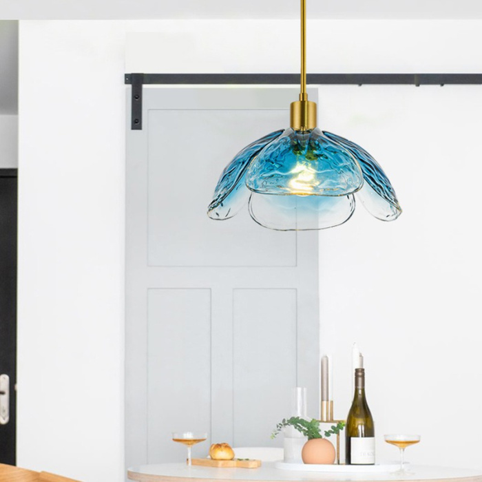 Подвесной светильник FLEUR A зеленый ImperiumLoft