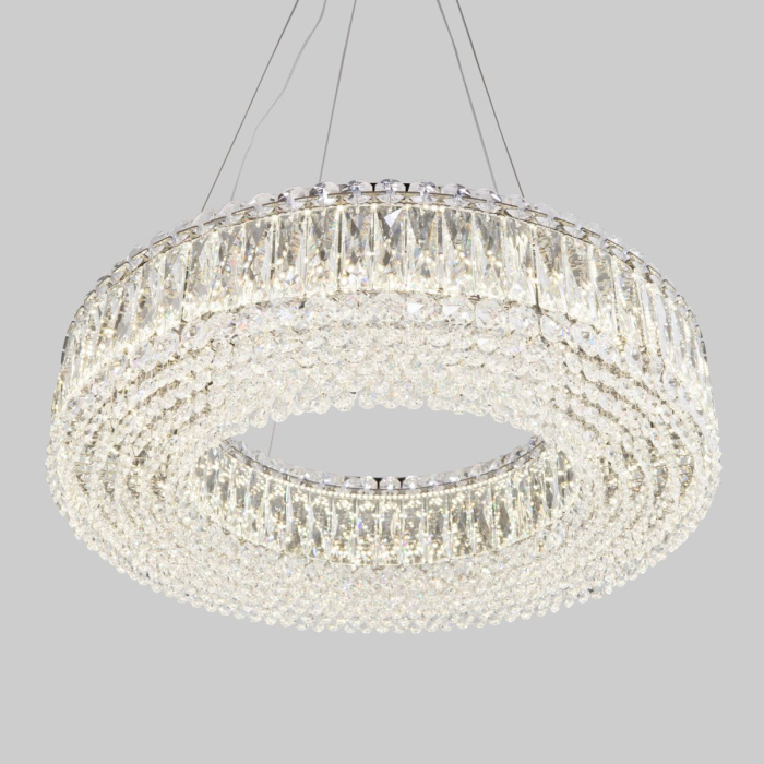 Подвесная люстра Eurosvet Iride 101007 LED хром