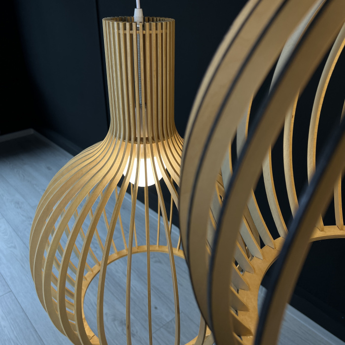 Подвесной светильник SECTO Octo 4240 Lamp Black ImperiumLoft