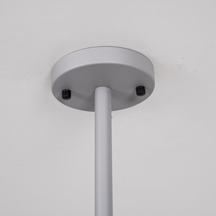 Потолочная люстра на штанге ROLLA 8 Gray ImperiumLoft