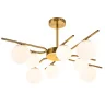 Потолочная люстра на штанге SPHERE ESCADA 642/8P Brass