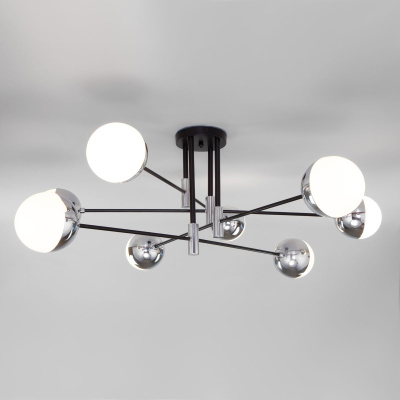 Потолочная люстра Eurosvet Nuvola 70129/8 хром Smart