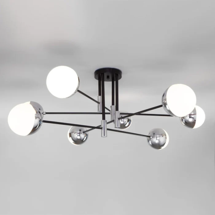 Потолочная люстра Eurosvet Nuvola 70129/8 хром Smart