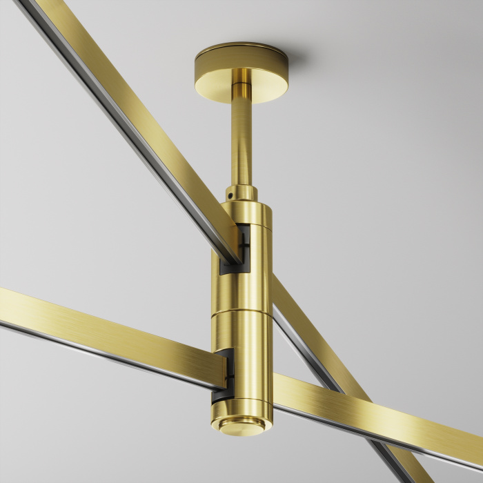 Крепление потолочное двойное Short 78мм Flarity латунь Maytoni TRA156C-D1-BS