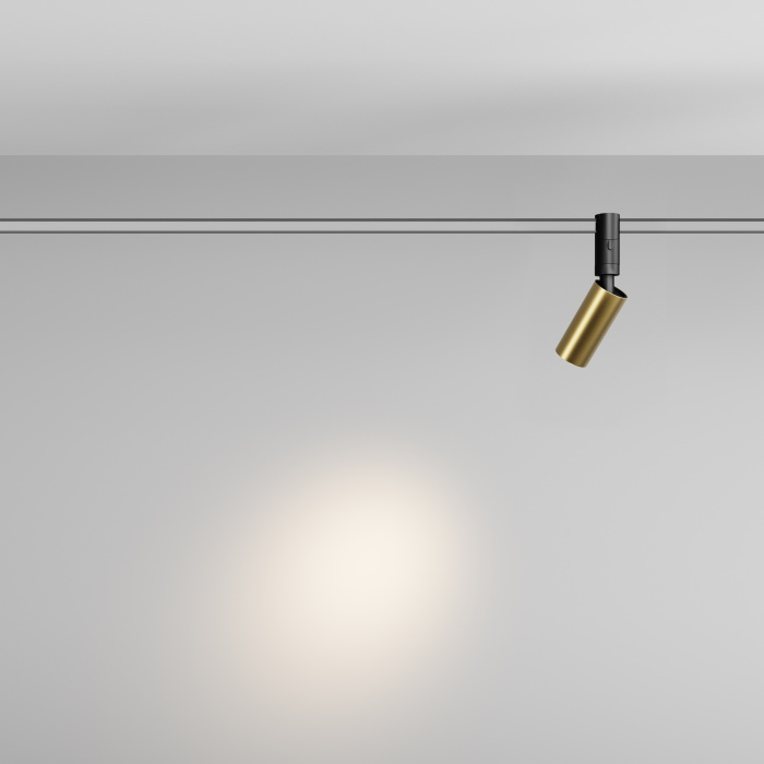 Трековый светильник Maytoni Focus LED TR201-1-5W3K-M-BBS