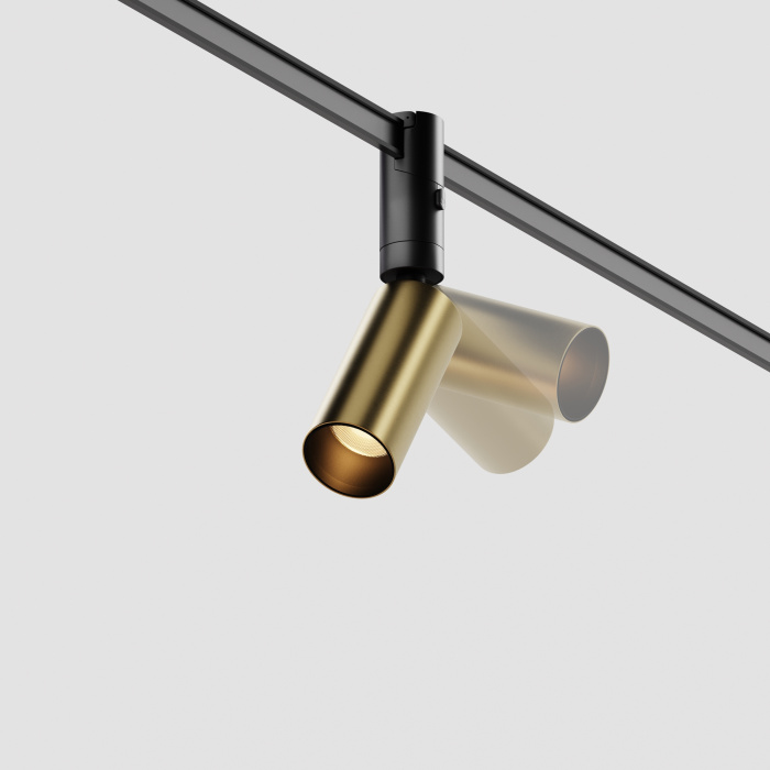 Трековый светильник Maytoni Focus LED TR201-1-5W3K-M-BBS