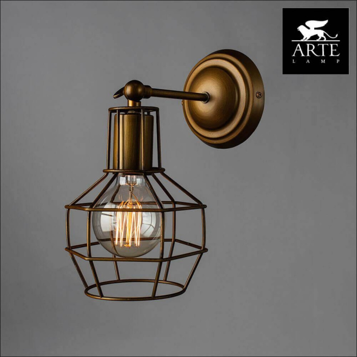 Настенный светильник Arte Lamp 75 A9182AP-1BZ