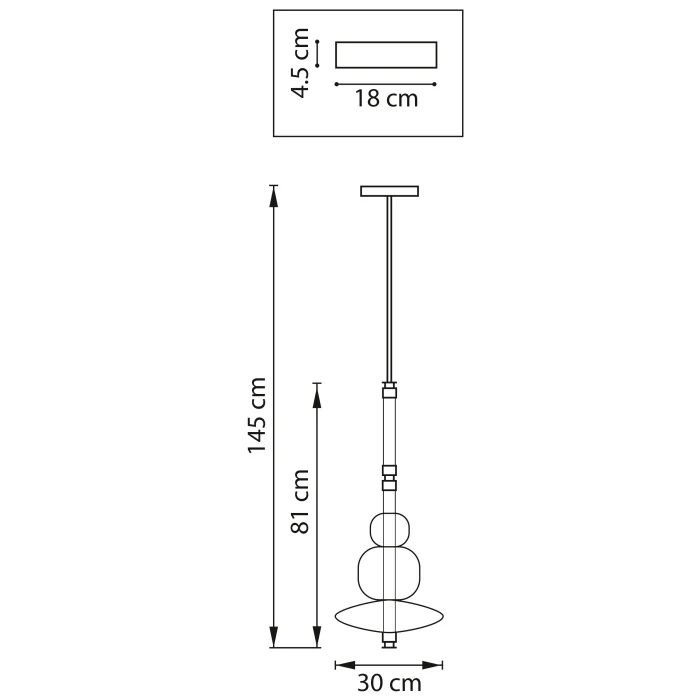 Люстра потолочная Emisfero Lightstar 737540