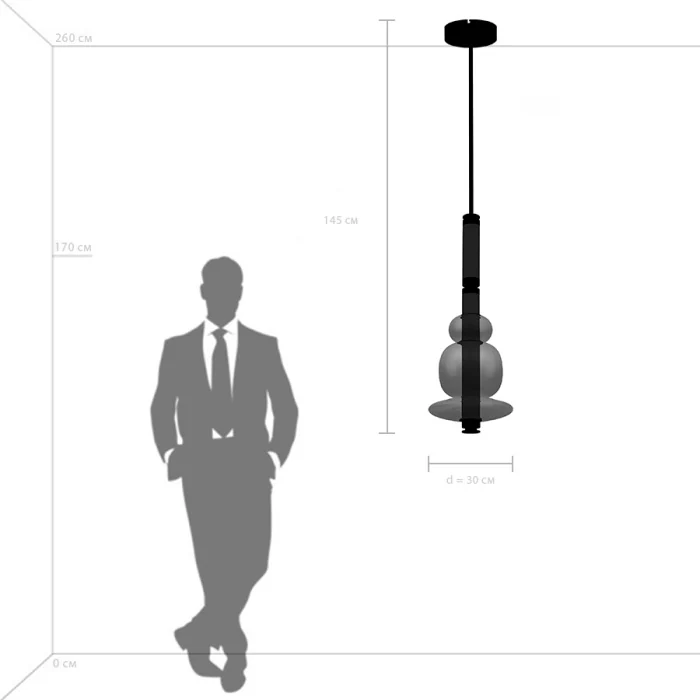 Люстра потолочная Emisfero Lightstar 737540