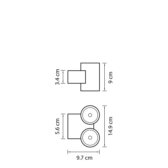 Светильник настенный Paro LIGHTSTAR 352692