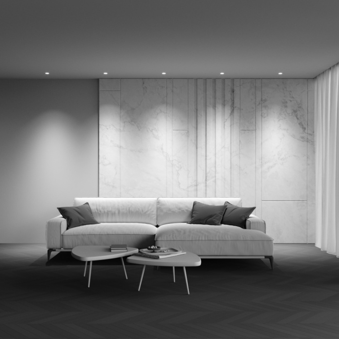 Встраиваемый светильник Maytoni Alfa LED DL043-01-10W4K-RD-W-1