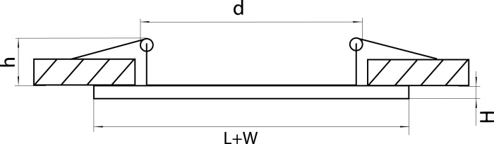Рамка Domino LIGHTSTAR 214547