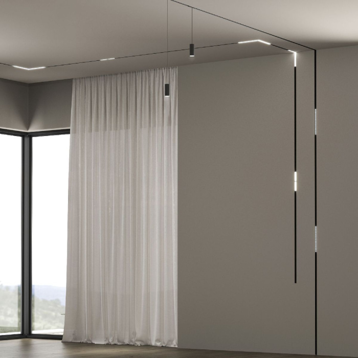 Трековый подвесной магнитный светильник Elektrostandard Slim magnetic 4690389195136