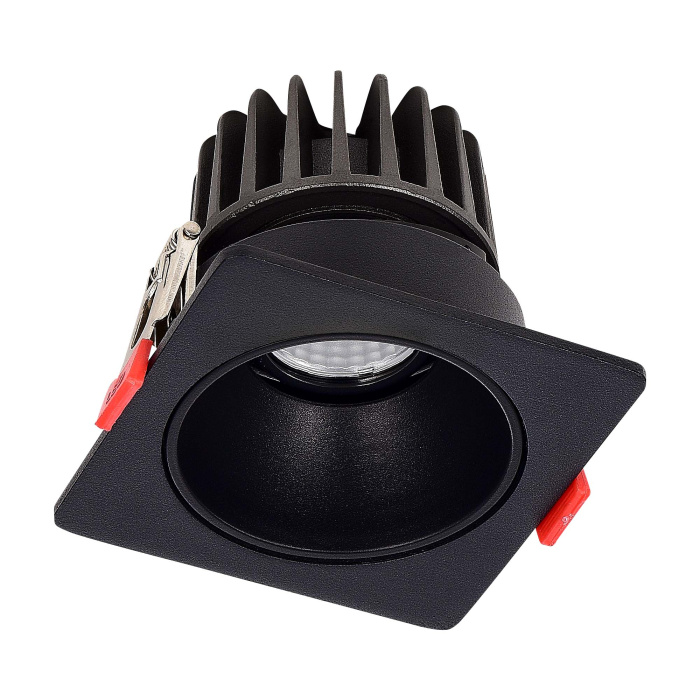 Встраиваемый корпус для светодиодного модуля серии ST850, ST851 ST-Luce Черный ST052.408.01