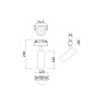 Трековый светильник Maytoni Focus LED TR019-2-15W4K-B