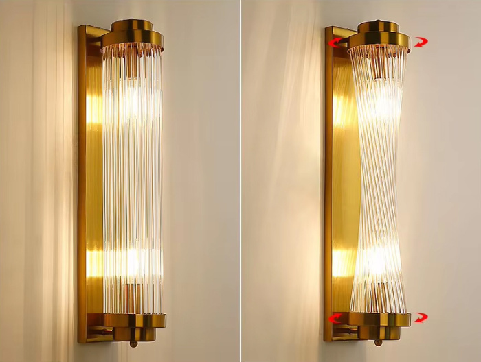 Настенный светильник Delight Collection Wall lamp 88008W/L brass