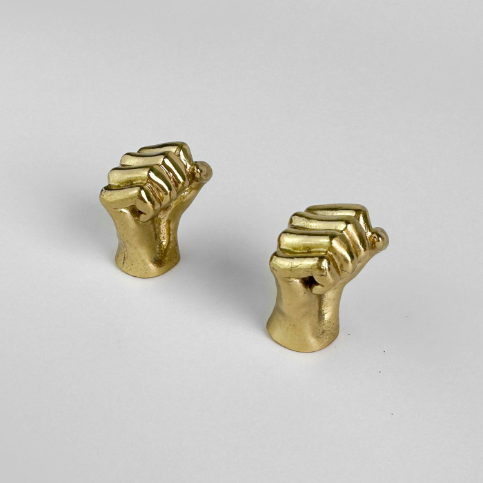 Ручка-кнопка Delight Collection MOS001 MOS004 brass