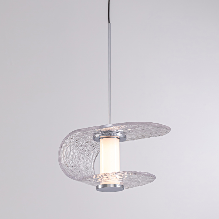 Подвесной светильник Delight Collection MD24020901 MD24020901-1A chrome/clear