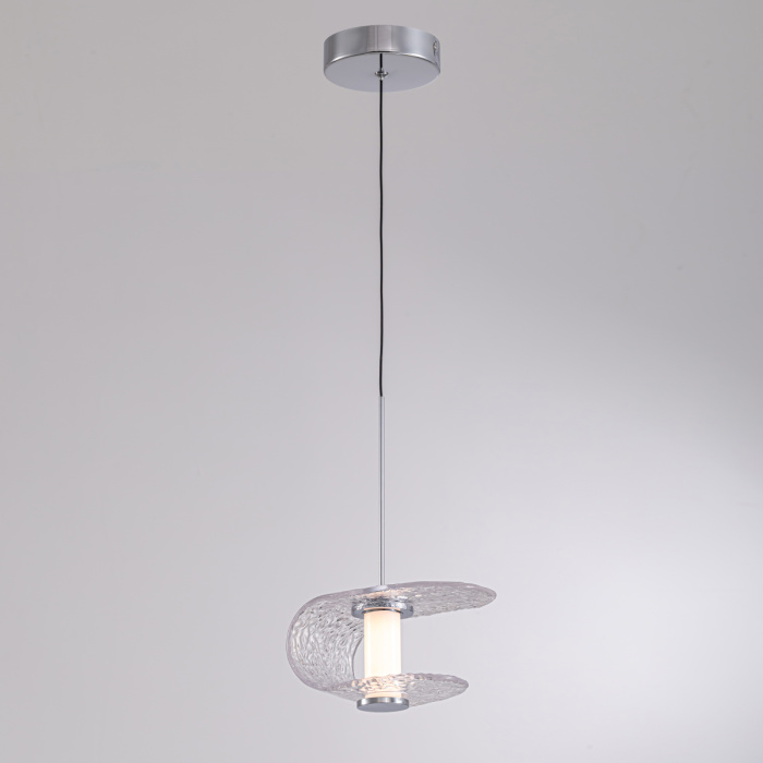 Подвесной светильник Delight Collection MD24020901 MD24020901-1A chrome/clear